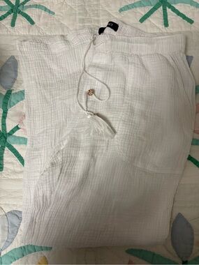 Gauze pants
